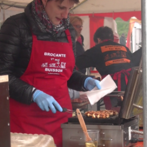 brocante de Buisson du 1er mai 2018