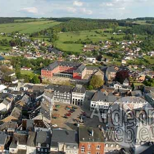 Stavelot, aerovue de Michel Lambion