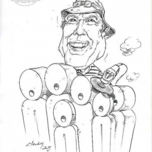 caricature de William LIVERMORE par Olivier Claudon