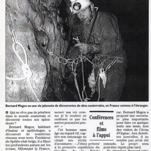 2003-12-26 Bernard Magos aventurier souterrain