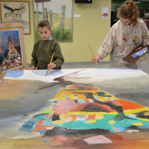  CRÉER UN TABLEAU AVEC L'ARTISTE MARIE-ELISE le MERCREDI 16 MARS