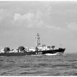 M480 Seraing (MSI). Dragueur de mines de petit fond (Class AMI).. Du 03 juin 1958 à 1990 "M480 "SERAING" Force Navale belge.