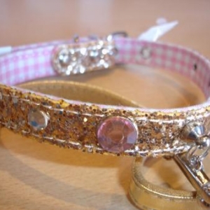 " L'univers animalier " à Hotton ; colliers pour petits chiens