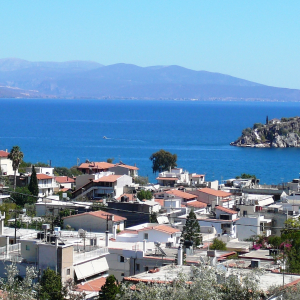 Vue de la plage de Tolo ( photo : F. Detry ) Vue de la plage de Tolo ( photo : F. Detry )