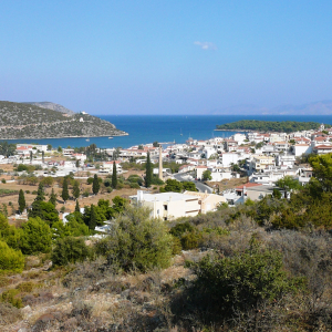 Les environs d'Ermioni ( photo : F. Detry ) Les environs d'Ermioni ( photo : F. Detry )