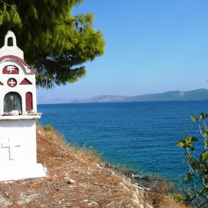 Les environs d'Ermioni ( photo : F. Detry ) Les environs d'Ermioni ( photo : F. Detry )