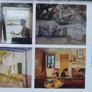 La Frette sur Seine : le parcours des peintres ( photo : F Detry )