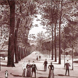  Le Parc de Sept heures autrefois ( photo : F. Detry )