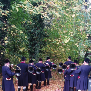 Les sonneurs du Bien Aller Ardennes ( photo : F. Detry )