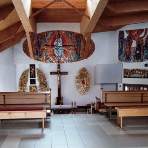La nouvelle église ( photo : F. Detry )