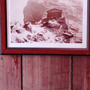 Intérieur de la cabane