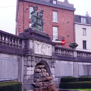 La fontaine monumentale   ( photo : F. Detry )