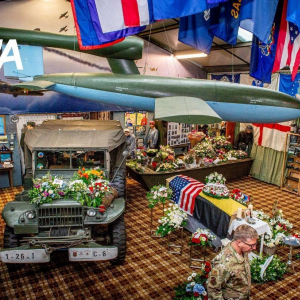 Marcel Schmetz repose dans son musée ( photo L'Avenir )