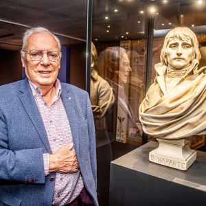 René Schyns en 2021 (exposition Napoléon). ©Philippe Labeye