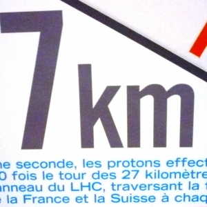 Construction du CERN près de Genève