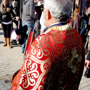 Arrivée des autorités religieuses ( photo : Detry François )