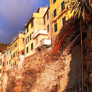 Noël à Riomaggiore ( photo : F. Detry )