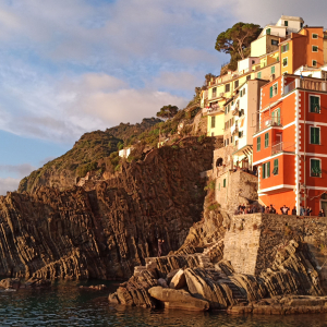 Noël à Riomaggiore ( photo : F. Detry )