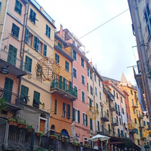 Noël à Riomaggiore ( photo : F. Detry )