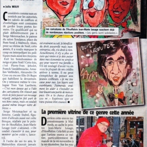 Les caricatures de Malmedy dans la presse