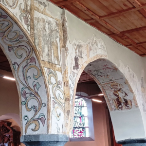 Les fresques murales de l'Eglise de Forêt ( - Trooz )