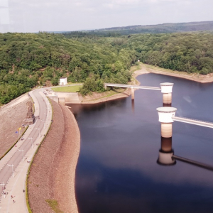 Le barrage de la Gileppe ce 09-06-2025