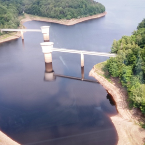 Le barrage de la Gileppe ce 09-06-2025