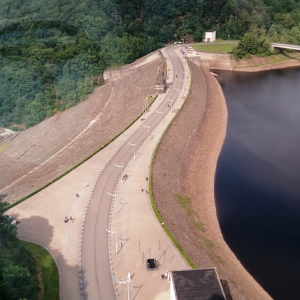 Le barrage de la Gileppe ce 09-06-2025