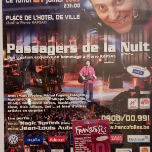 "Francofolies 2003 à Spa " ( Expo Pierre RAPSAT jusqu'au 1er octobre 2023 / photo F.Detry )