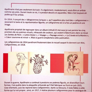 Apollinaire à l'oeuvre