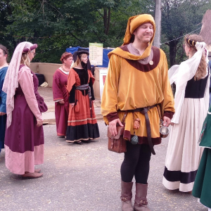 Le groupe de danses médiévales " Les Baladins de Taillevent"