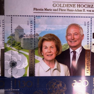 Famille princière à Vaduz ( Photo : F. Detry )