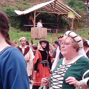 Le groupe de danses médiévales " Les Baladins de Taillevent"