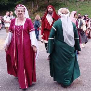 Le groupe de danses médiévales " Les Baladins de Taillevent"