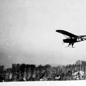 Atterrissage sur la neige à Spa
