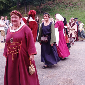 Le groupe de danses médiévales " Les Baladins de Taillevent"