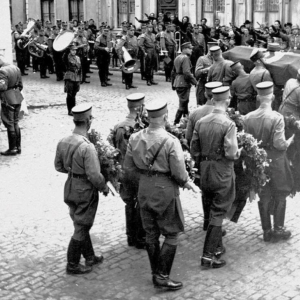Malmedy durant l'occupation des allemands   Défilé de la NSDAP