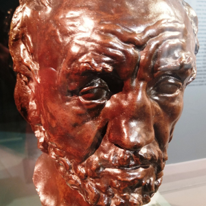 4.Rodin Masque de l'homme au nez cassé