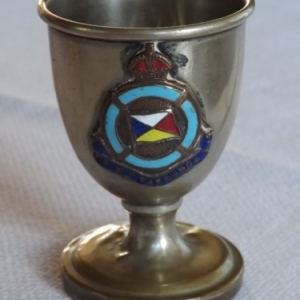 Coquetier provenant du naufrage du Narkunda
