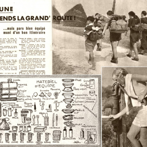 Jeunes, promenez-vous dans le vaste monde... mais repartez avec un bon équipement et un bon plan de route. ( Article de Jean Loiseau )