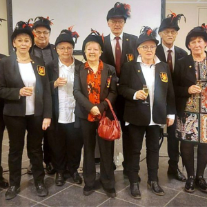 Le Comité du Royal Club Wallon de Malmedy ( Photo L' Avenir )