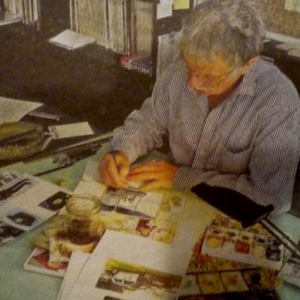 Hermann au travail