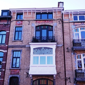 Art nouveau à Spa ( photo : F. Detry )