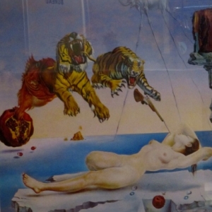 Realisation d'eleve dans le style Dali