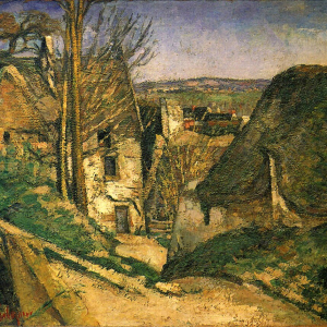 Paul Cézanne, La Maison du Pendu.La_Maison_du_pendu,_Auvers-sur-Oise