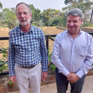 Réception de son Excellence l'Ambassadeur de Belgique au Rwanda