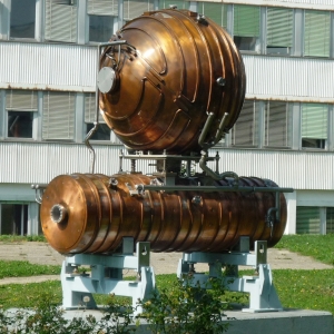 Construction du CERN près de Genève