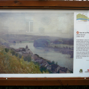 La Frette sur Seine : le parcours des peintres ( photo : F Detry )