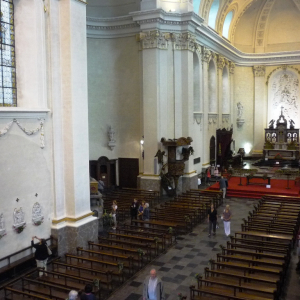 La cathédrale de Malmedy ( photo : F. Detry ) La cathédrale de Malmedy ( photo : F. Detry )