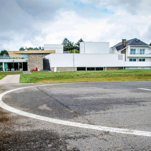 L'héliport du Roannay ( Photo : Labeye Philippe )